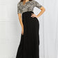 Celeste Sweetheart Full Size Short Sleeve Maxi Dress