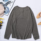 Long Sleeve Henley Top
