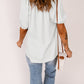 Smocked Frill Trim Flounce Sleeve Blouse