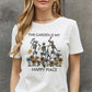 Simply Love Full Size THE GARDEN IS MY HAPPY PLACE Graphic Cotton Tee
