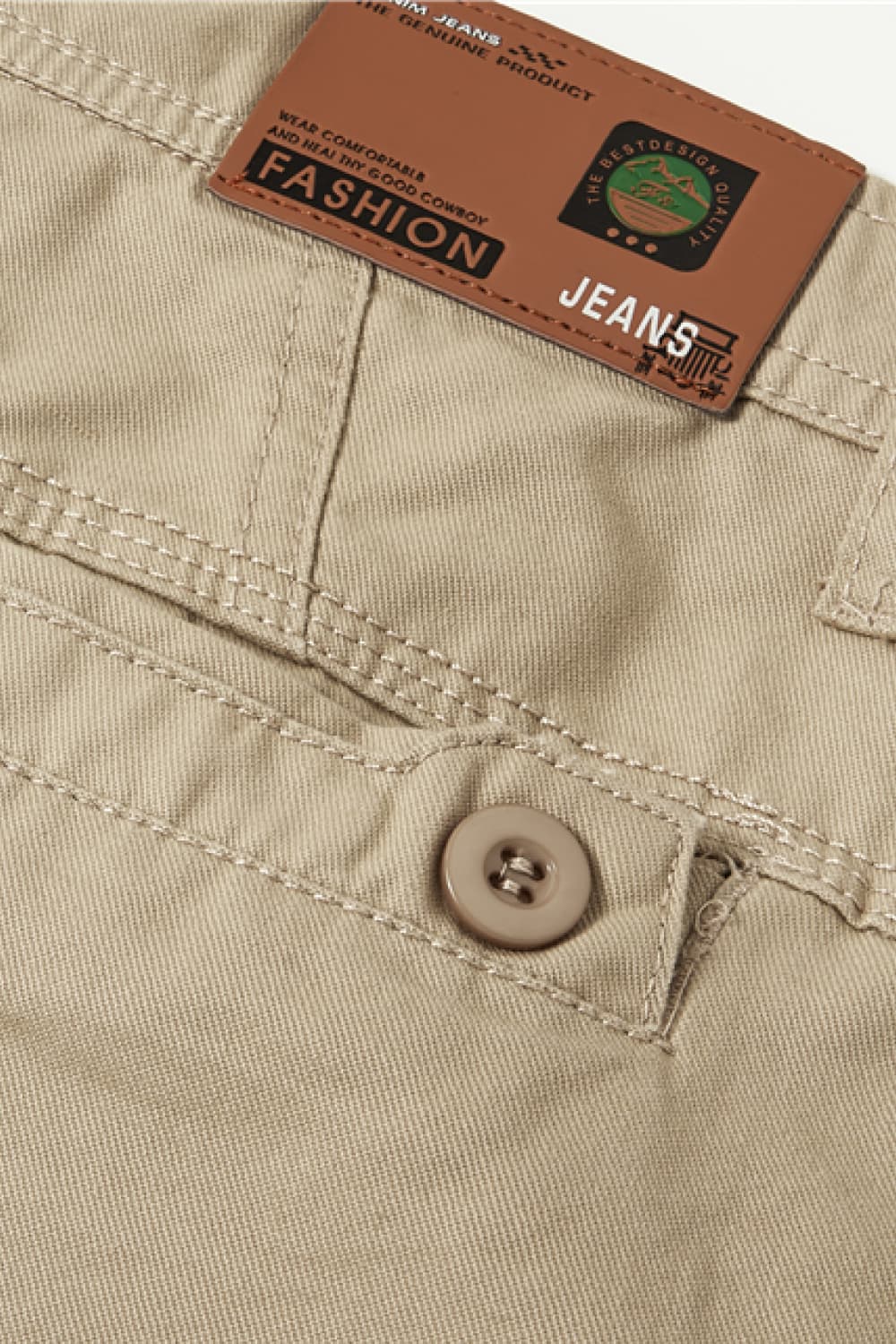 Belted Shorts with Pockets