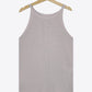 Openwork Grecian Neck Knit Tank Top