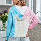 Tie-Dye Dropped Shoulder Hoodie