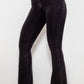 Buttoned Flare Jeans