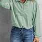 Half-Zip Exposed Seam Drawstring Hem Sweatshirt