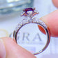 1 Carat Moissanite 925 Sterling Silver Ring