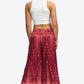 Split Wide Leg Long Pants