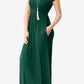Full Size Short Sleeve Round Neck Dress with Pockets