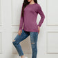 Basic Bae Full Size Round Neck Long Sleeve Top