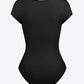 Scoop Neck Short Sleeve Bodysuit