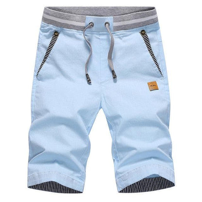 Newest Summer Casual Shorts Pants - Men Cotton Fashion Beach Short (D9)(TG3)