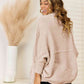 Open Front Cardigan with Pockets - Deals DejaVu