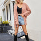 Open Front Cardigan with Pockets