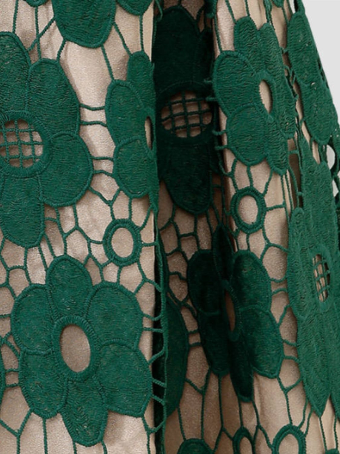 Floral Lace A-Line Skirt (TB7) T