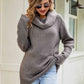 Cowl Neck Raglan Sleeve Sweater - Deals DejaVu