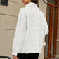 Cable-Knit Turtleneck Sweater - Deals DejaVu