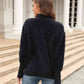 Turtle Neck Long Sleeve Pullover Sweater