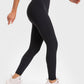 Highly Stretchy Wide Waistband Yoga Leggings (TBL) T