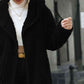 Open Front Ribbed Hooded Coat (BFD) T - Deals DejaVu