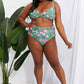Marina West Swim Take A Dip Twist High-Rise Bikini in Sage (TB9D) T - Deals DejaVu