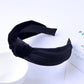 Great 1 PC Knot Cross Tie Solid Fashion Velvet Hair Band - Headband Bow Hoop Hair Accessories (8WH1)1