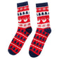 1 Pair Plaid Socks - Casual Autumn And Winter Adult Socks For Christmas (2U92)