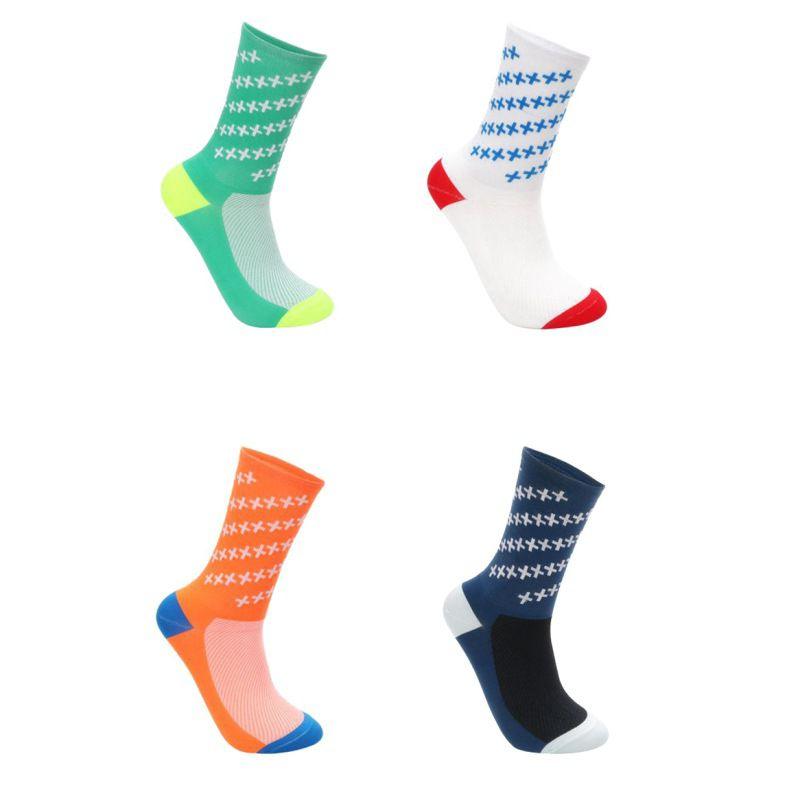 1 Pair Sport Socks Cycling Professional Socks - Men's Wear Resistant Breathable Training Socks