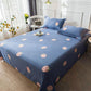 1 Pcs Ployester/Cotton Bed Sheet Set King Full Queen Twin Size Bed Sheet (D63)(5BM)(3BM)