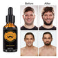 1 Set Men Beard Kit Grooming Set - Beard Oil Wax - Brush Blam Comb Essence Hair Styling Scissors Men Beard Set (BD7)(1U45)