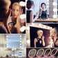 10 Bulbs Hollywood Style LED Vanity Mirror 3 Colors Lights Makeup Mirror Dimmable Wall Lights(M5)(1U86)