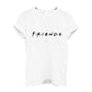 100% Cotton Friends T Shirt - Leopard Women Short Sleeve T Shirts Vintage Print (TB2)(F19)