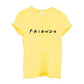 100% Cotton Friends T Shirt - Leopard Women Short Sleeve T Shirts Vintage Print (TB2)(F19)