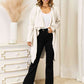 Long Sleeve Open Front Longline Cardigan - Deals DejaVu