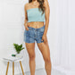 Judy Blue Full Size Lynda Snakeskin Cutoff Shorts (TBL2) T