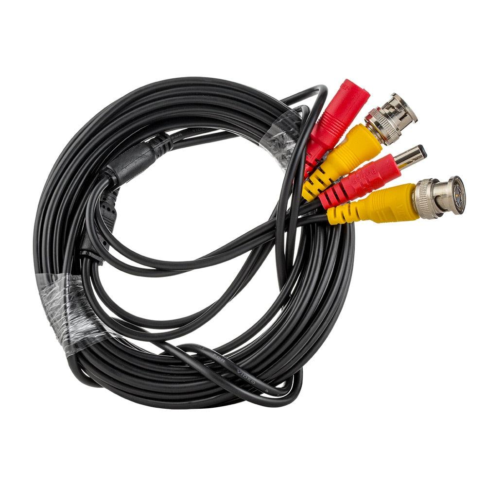 15m BNC CCTV Video 32ft Cable for Analog AHD Security Surveillance Camera DVR connector cable (MC8)