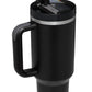 Stainless Steel Tumbler with Upgraded Handle and Straw