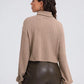Turtleneck Long Sleeve Top - Deals DejaVu
