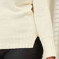 Heimish Full Size Long Sleeve Turtleneck Sweater with Side Slit - Deals DejaVu