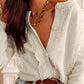 Round Neck Long Sleeve Cardigan