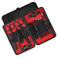 18pcs Pro Manicure Set Nail Kit Nail Art Tools - With Pusher Ingrown Nail File Polish (M5)(1U86)