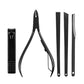 18pcs Pro Manicure Set Nail Kit Nail Art Tools - With Pusher Ingrown Nail File Polish (M5)(1U86)