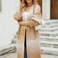 Gradient Open Front Cardigan - Deals DejaVu