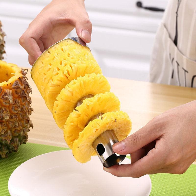 1PC Stainless Steel Pineapple Peeler Cutter Accessories - Fruit Vegetable Corer Slicer (AK3)