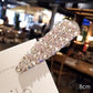 1PCS Pearl Hair Clip Snap Hair Barrette Stick Hairpins - Rhinestones Fashion Women Hair Styling Accessories (1U88)