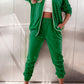 Zip-Up Jacket and Pants Set