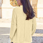 Basic Bae Full Size Ribbed Exposed Seam Mock Neck Knit Top
