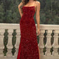 Sequin Backless Split Maxi Dress (BWM) T - Deals DejaVu
