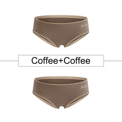 Cute 2 PCS/ Lot Seamless Women's Panties - Cotton Briefs Sexy Lace lingerie - Plus Size Panties (TSP4)(TSP1)(TSP3)