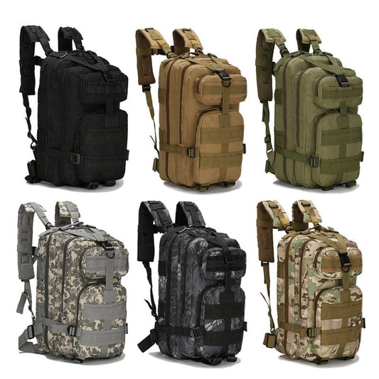 20-30L Tactical Backpack - Military Bag - Men's Backpack Outdoor Hiking Backpack (3MA1)(F78)