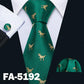 New Arrival Men's Ties - Dinosaur Pattern Red Men's Wedding Neckties 8.5cm (2U17)